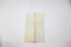 Letter 1865 Embossed Paper Handwritten Antique