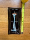 Vintage Mcm Seattle Space Needle  i Was There  Glass Trinket Tray