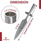Historic Reenactment Winged Spear Head     Functional Hand-forged Weapon