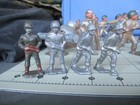 Vtg Lot Of Hubley  Manoil  Barclay Wwii Soldiers  Lead Toy Soldier Lot
