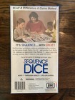 Vintage Toy New In Box Sequence Dice Game     