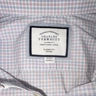 Charles Tyrwhitt Classic Fit Non-iron Check Long Sleeve Dress Shirt 16 33