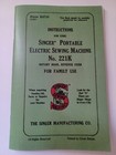 Singer 221k Manual Featherweight 221 Sewing Machine Reprint  221k 