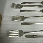 Tudor Silverplate Oneida Community Fantasy Flatware Salad Fork  set Of 7 