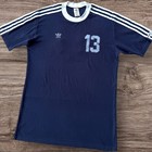 Vintage 80s 90s    adidas    Football Style Shirt Made In Yugoslavia