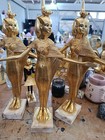 Ancient Egyptian Goddess Selket Serket Statue Replica Gold Finish 39cm