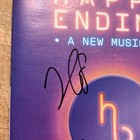 Partial Cast Signed Broadway Maybe Happy Ending Playbill  Helen  Dez   Marcus 