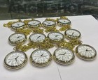Lot Of 12 Antique Brass Watch Pocket Collectible Brass Pocket Watch Gift
