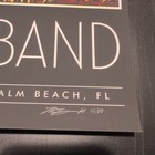 Dave Matthews Band Poster West Palm Beach  Fl  5 24 2024 Miles Tsang Ap