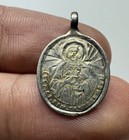 Antique Imperial Russian 84 Silver Orthodox Virgin Skoroposlushnitsa Icon