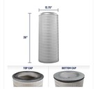Pangborn P-880069 Dust Collector Cartridge Filter 12 75  X 26  New  old Stock 