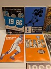 Lot Of 10 - 1964 - 1981 Vintage Nfl   Cfl Press Radio   Media Guides 7x5 