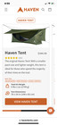 Haven Hammock Tent With Nature Hike Cwz400   550fp Ultralight Sleeping Bag