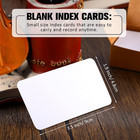 500 Pcs Blank Business Cards Cardstock 2 X 3 5 Blank White Business Cards S