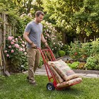 Hand Truck Dolly Heavy Duty Metal Moving Dolly Cart With Dual Foldable Nose