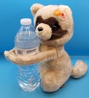 Vintage 1979 Dakin Hugging Girl Raccoon With Flower 9    Tall Plush Stuffed Animal