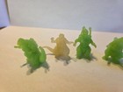 Godzilla Glow In The Dark Miniature Figures Lot Of 5 Spacegodzilla Mechagodzilla