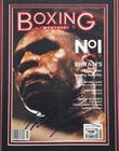 Mike Tyson Autographed Framed 8 5x11 Boxing Magazine Cover Psa dna  q65593