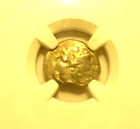 Celtic Gaul Silver Coin - Aedui  1st Century Bc   -   Ngc Vf
