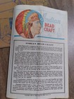 1935 Vintage Walco Indian Bead Loom   W Beads  Instruction Book And Original Box