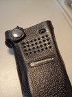 Motorola Leather Two-way Radio Holster Carry Case Belt Loop Pmln5530b