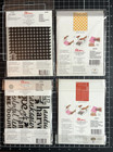 Sizzix Textured Impressions Embossing Folder Pinwheel  Autumn  Daisies  Postage