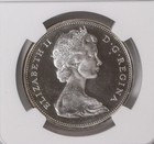 1965 Canada Silver Dollar  1 Small Beads Blunt 5 Ngc Pl65 Cameo Prooflike