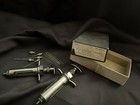 Vintage Champion Veterinary Syringes     W Needles  - Original Box