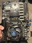 Asrock H110 Pro Btc  Atx Mining Motherboard With Cpu   Fan   Ram