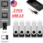 10 Pack 1gb-32gb Usb 2 0 Flash Drive Memory Stick Thumb Pen Drives Storage