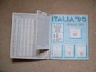 Panini Italia 90  World Cup Sticker Album   72 Per Cent Complete 