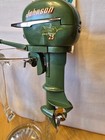 Vintage 1954 Johnson 25 Sea Horse K o Japan 5 5  Outboard Motor Toy Boat Engine 