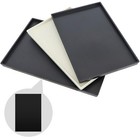 Pack Of 2 Abs Plastic Sheet  Black Plastic Sheet 8  X 12  X 1 8  Thick  3mm 