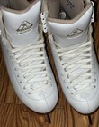 Jackson Artiste White Figure Skates Size 4c W  Mark Iv Blade Kids Youth