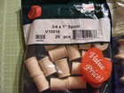 Mini Wooden Bobbins 1    7 8  Empty Spools For Wire Crafts Thread Sewing New