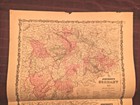 1863 Johnson   Ward Hand Colored Atlas Map Of Germany