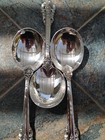 1 Mint Heavy Large Gumbo Soup Spoon Wallace Grande Baroque Sterling Silver Grand