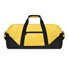Dalix 21  Sling Duffle Duffel Ditty Bag Sports Gym Bag Travel Yellow Gold