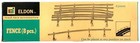 Vintage Eldon Industries    road Race Accessories    Fence 8-piece Set 3877  nos 