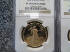 2004 W Ultra Cameo Proof Eagle Gold  4  Coin Set-ngc Certified-asst Grades-69 70