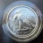 1776-2026 W  25 Eagle 1 Oz Palladium High Relief Burnished Coin  ogp -in Hand