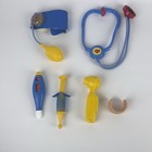 Fisher Price Medical Kit Doctor Nurse Bag Pretend Play Set Bandaid Shot Temp