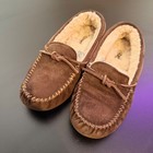 Ugg Womens Dakota Slippers Size 7 Brown Slip On Loungewear Shoes Cozy 5612
