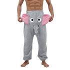 Men s Funny Elephant Novelty Shorts Humorous Pants Elephant Will Ring Pajama