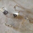 Vintage Italian Silver 800 Miniature Figurine Each Sold Separately 