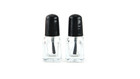 Empty Nail Polish Bottles Brush Clear Glass Plastic Container Suitable Nails 20
