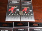 5 Packs Matzuo Walleye Glow  Hooks Snelled  Sz 2 Qty 6 Per Pack   30 Hooks
