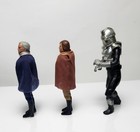 Lot Of 3 Vintage 1970s Battlestar Galactica Figures     Mattel