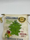 Rotary Club Enfield Ct Tobacco Valley All American City Banner Flag Vintage