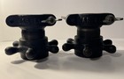 Paramount Ship Wheels 1960s Vintage Weights Olympic Collars   Clamps For Barbell